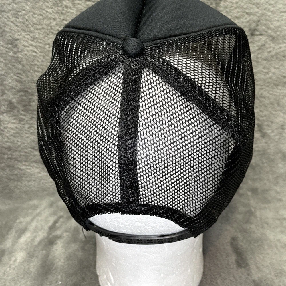 Vintage Trucker Mesh Hat Jenkins Chrysler Black Capital‎ Caps Snap Back